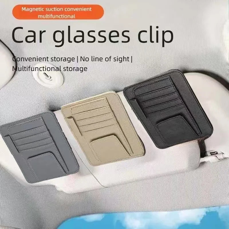 Sun Visor Organizer Clip On