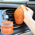 Car Cleaning Gel Putty Car Cleaning Kit Car Interior Cleaner Slime | Car Cleaning Supplies Auto Detailing Tools Car Accessories Car Gifts for Women Men Keyboard Cleaner Orange