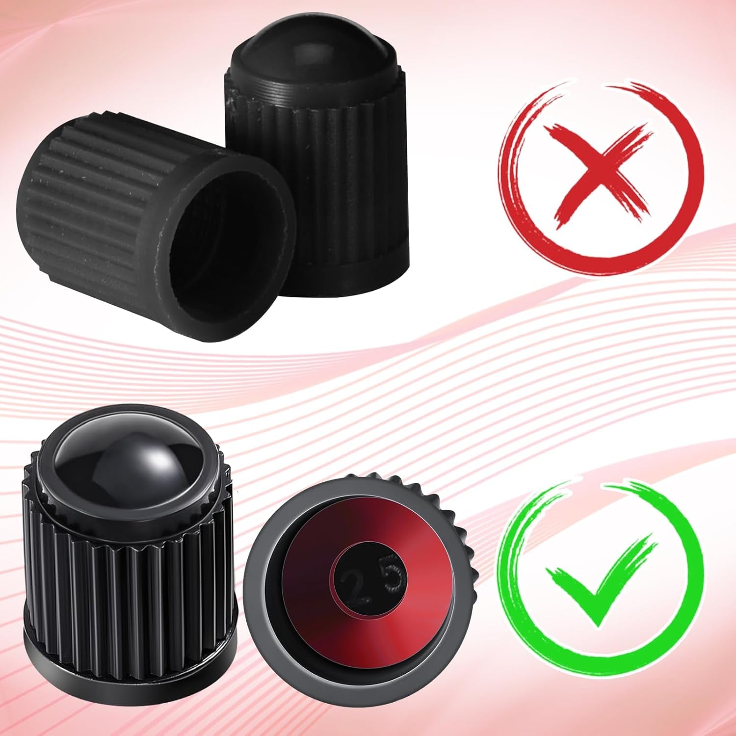 Replacement Car Tire Caps