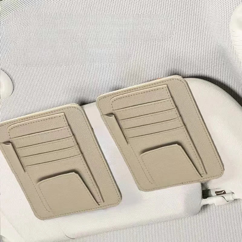 Sun Visor Organizer Clip On