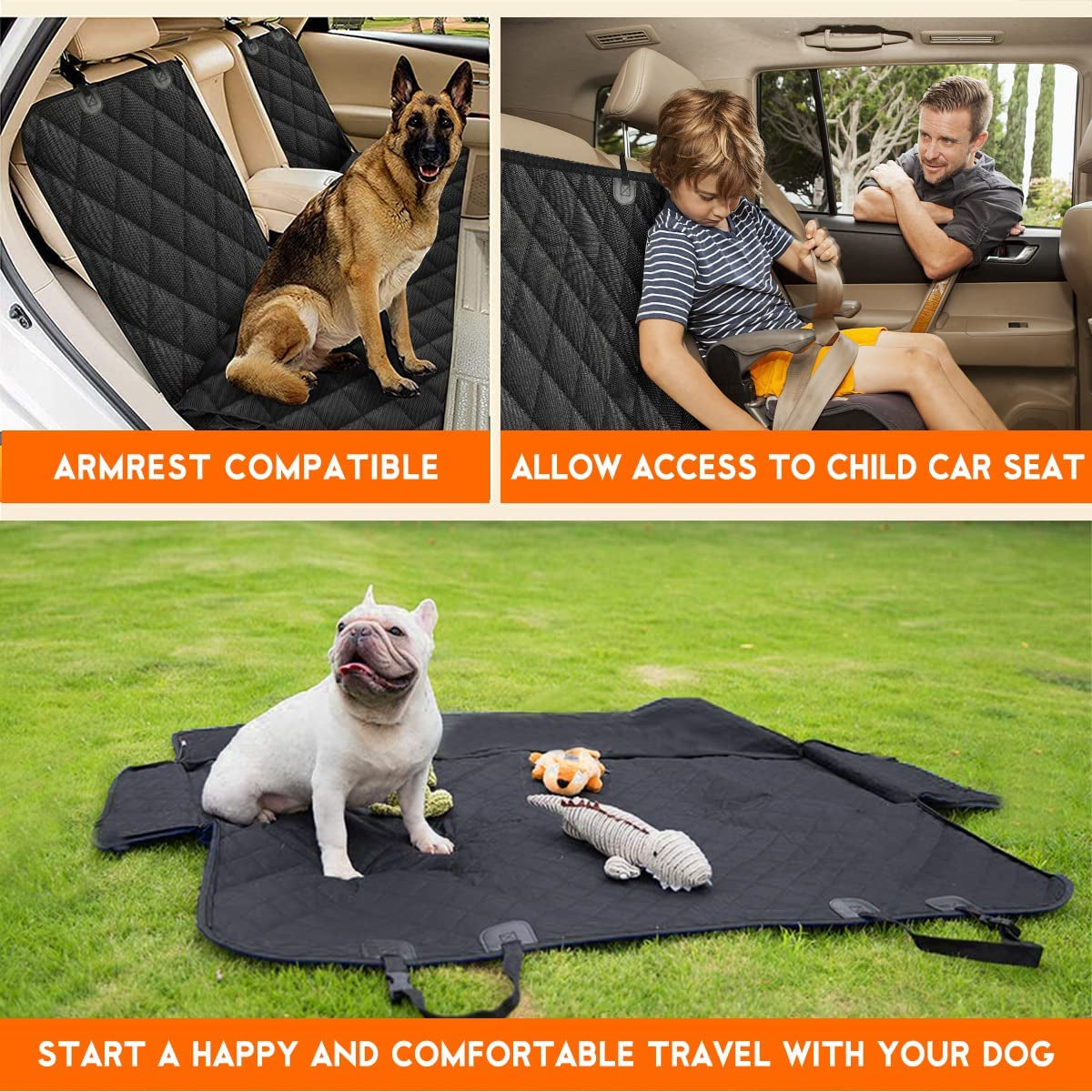 Durable Backseat Cover 