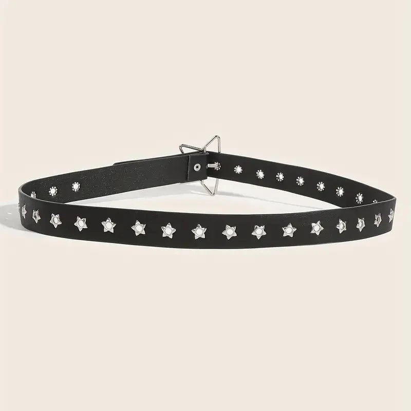 Star Leather Belt
