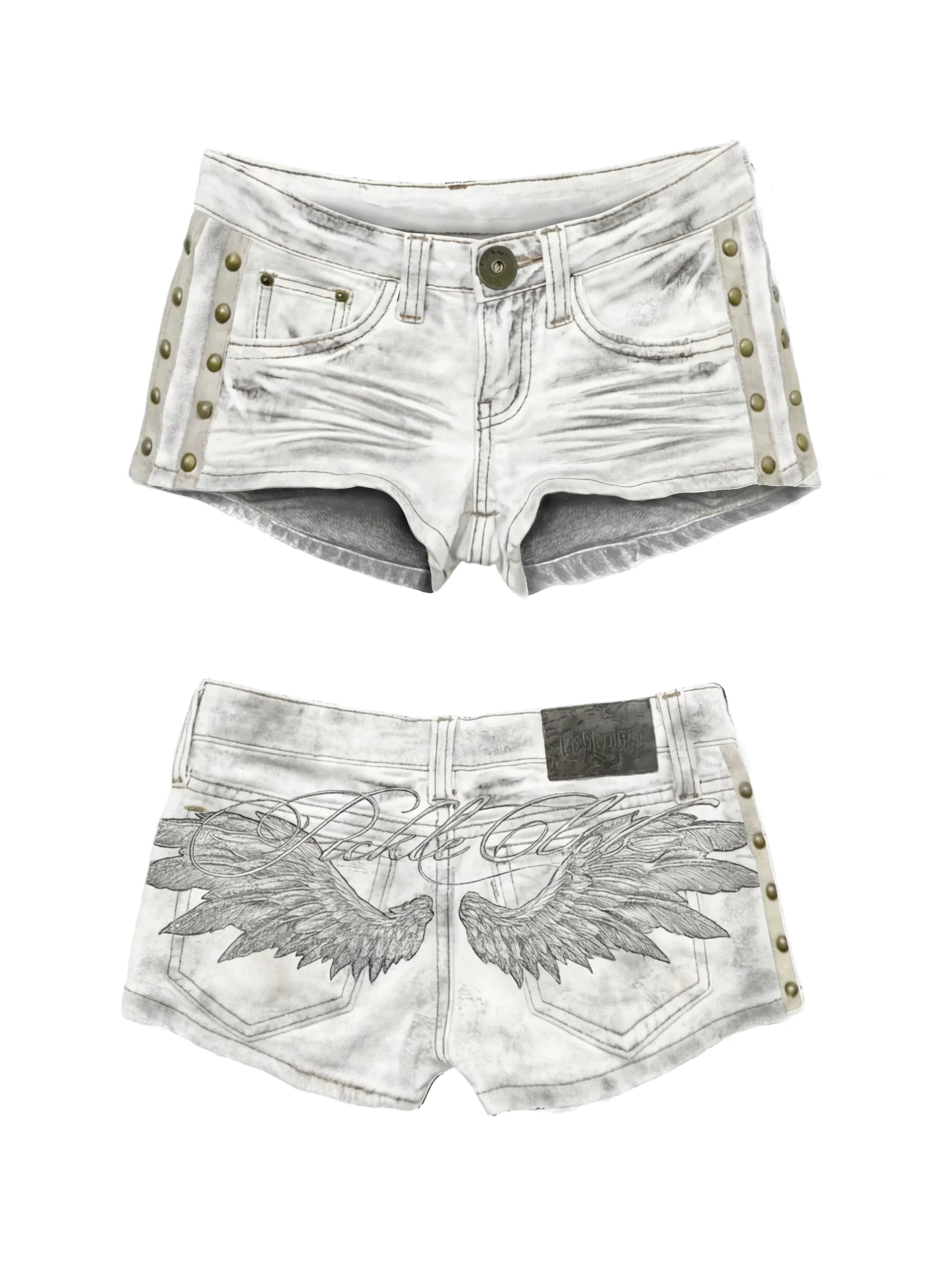 Angel Wings Embroidered Vest