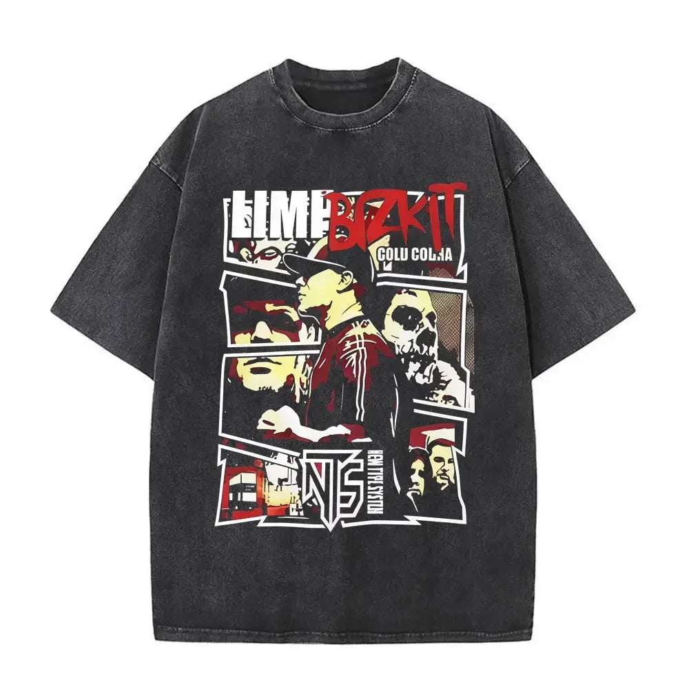 LIMP BIZKIT Faded Band T Shirt