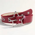 Star Leather Belt
