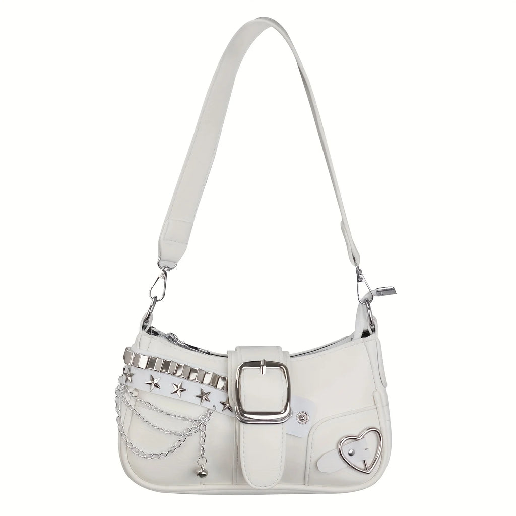 Heart n Chains Shoulder Bag