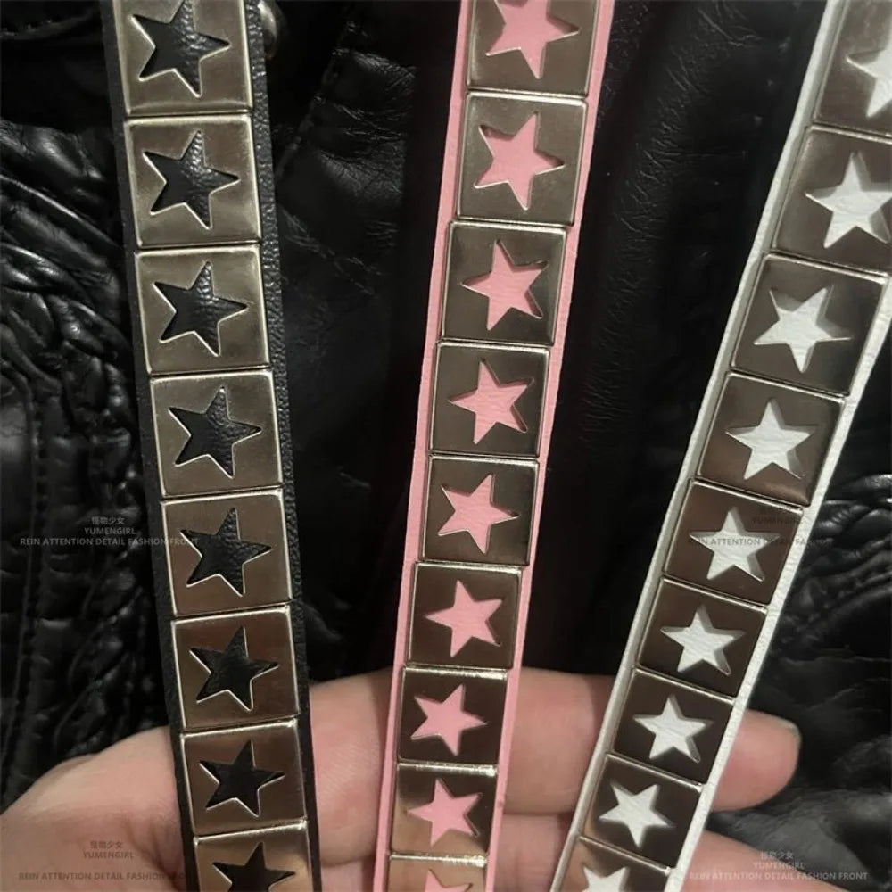 Star Leather Bracelet