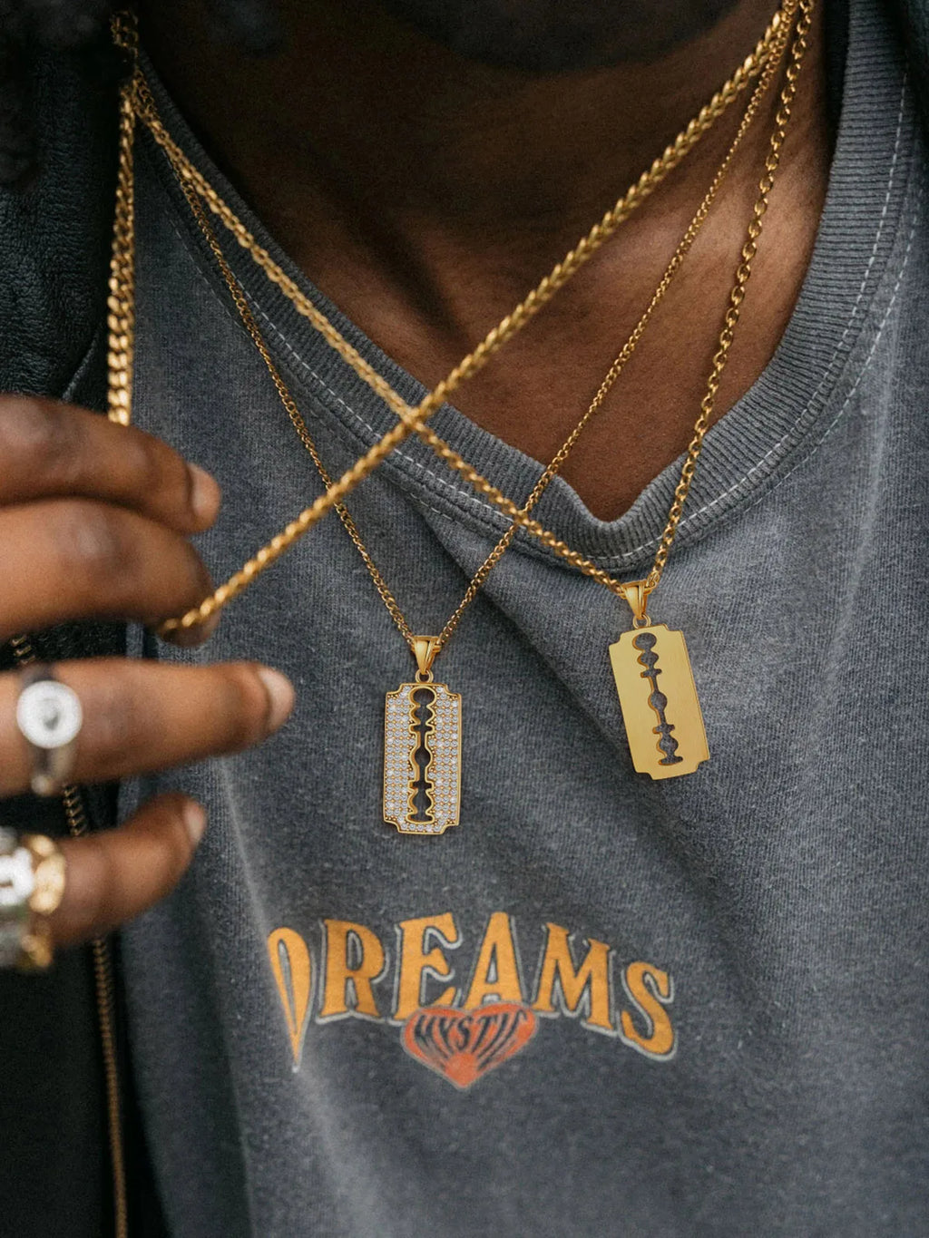 Blunt Blade Necklace