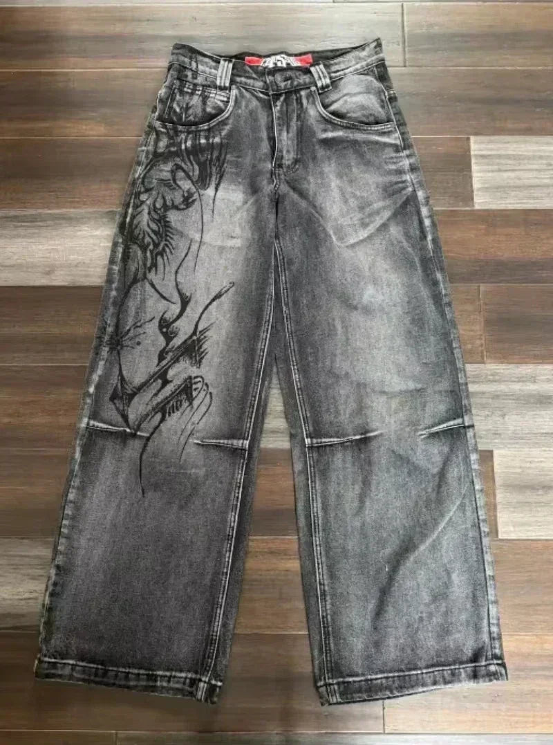 “South Pole” Faded Baggy Jeans