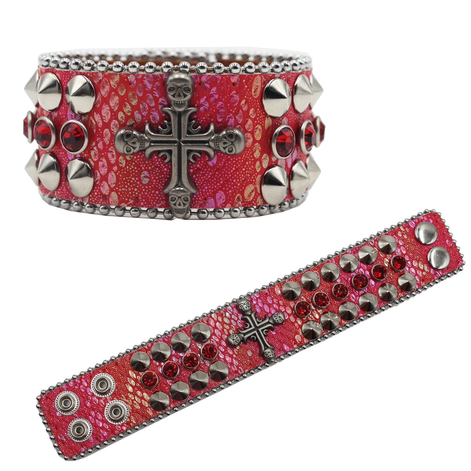 Rugged Leather Wristband