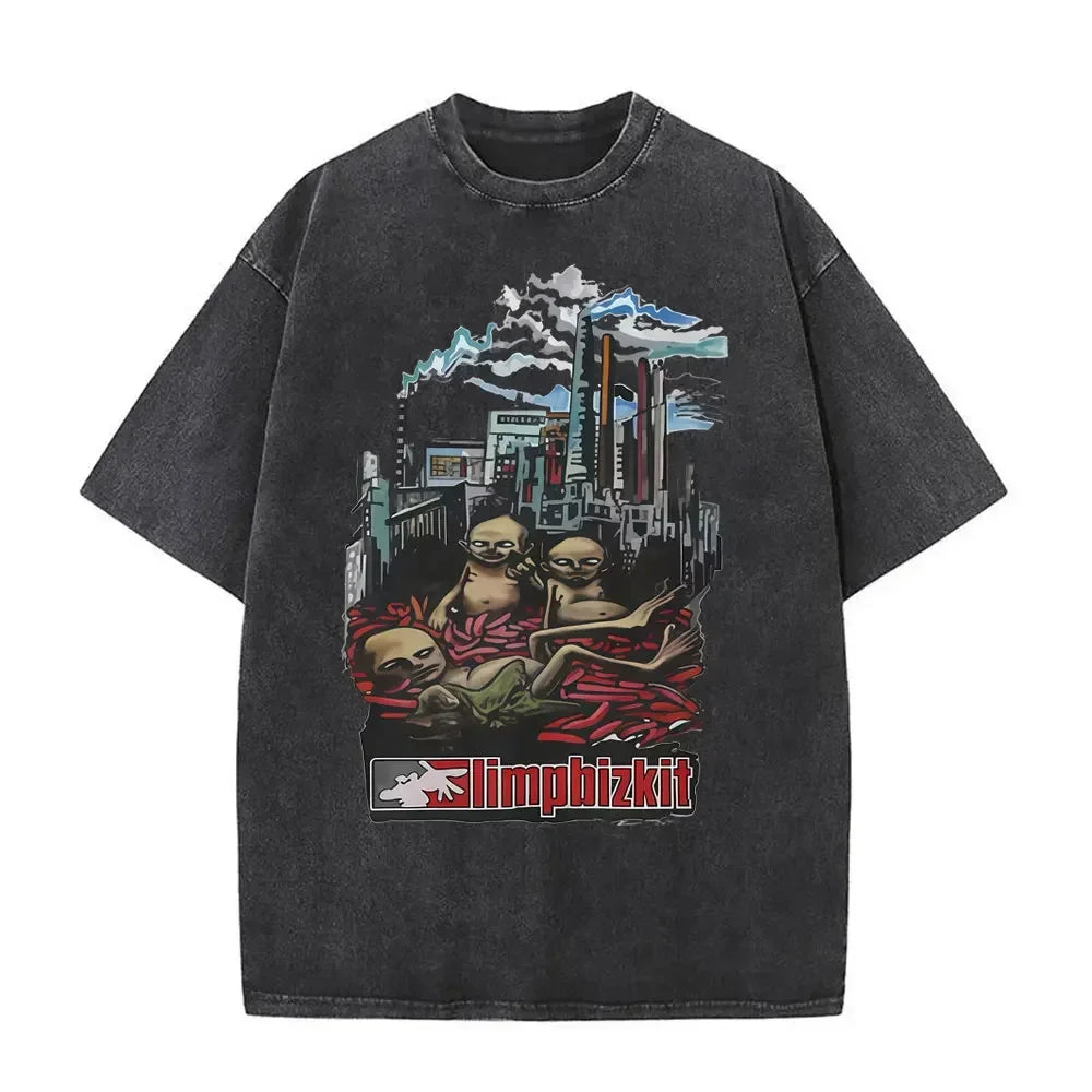 LIMP BIZKIT Faded Band T Shirt