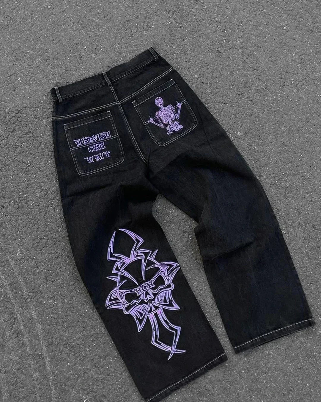 “South Pole” Faded Baggy Jeans