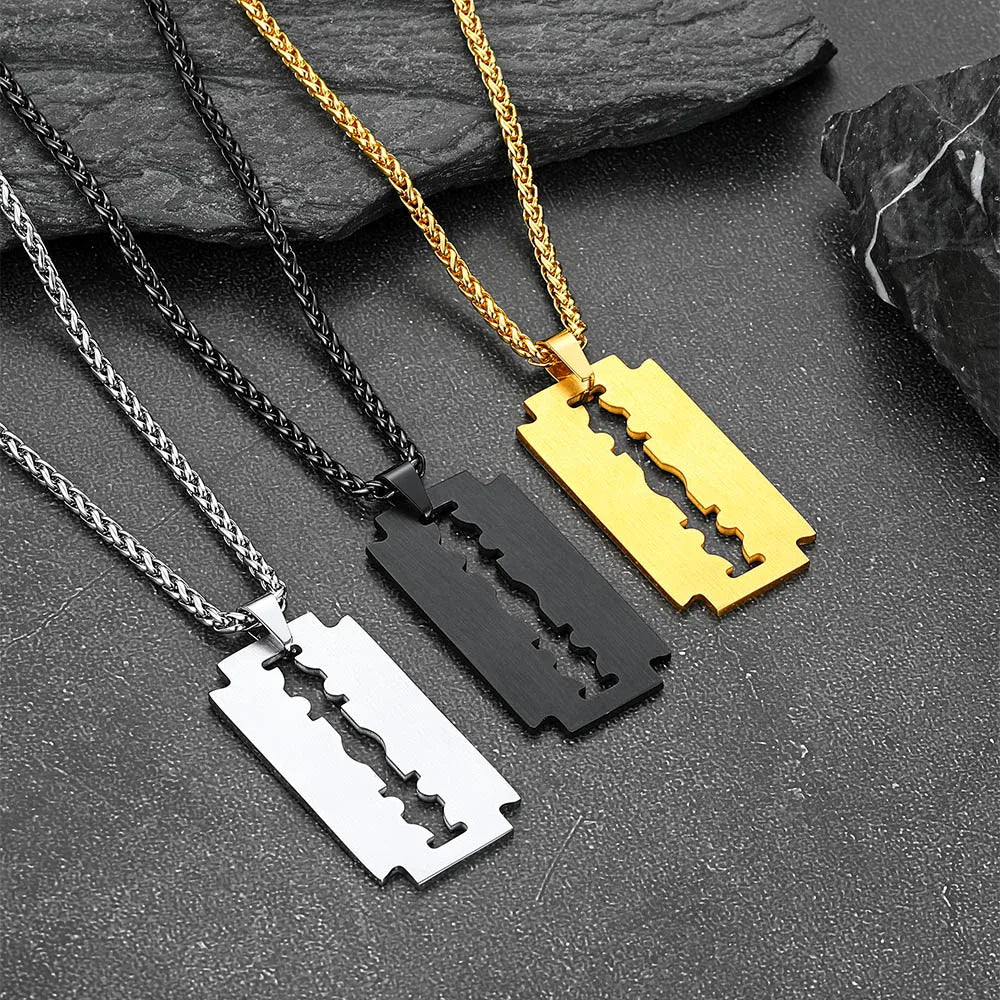Blunt Blade Necklace