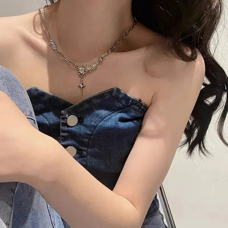 Multi Cross Necklace