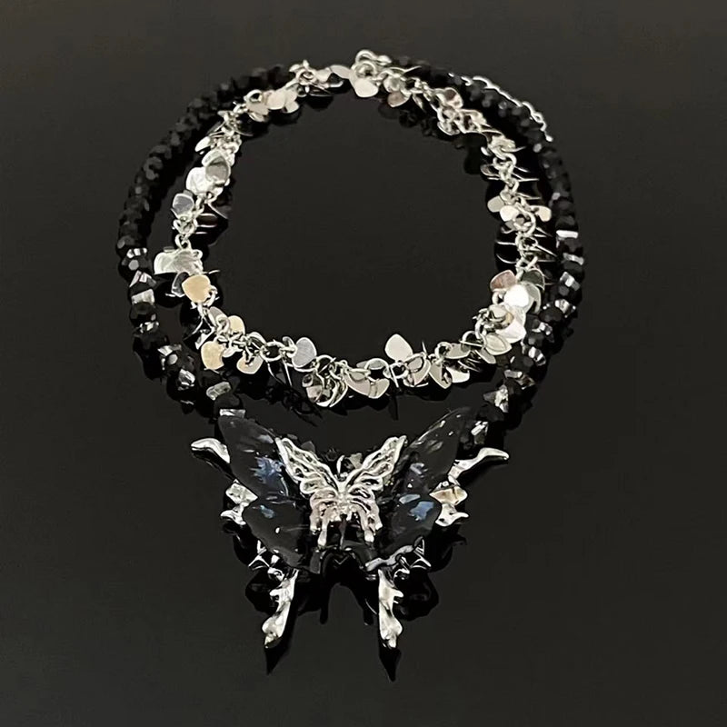 Double Butterfly necklace
