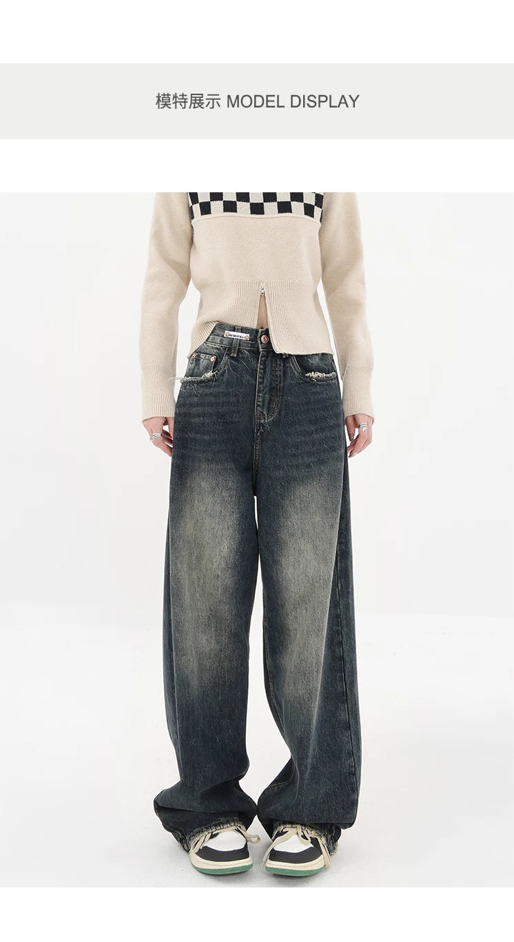 Faded Baggy Jeans