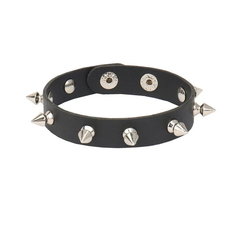 B*thcin Leather Bracelet