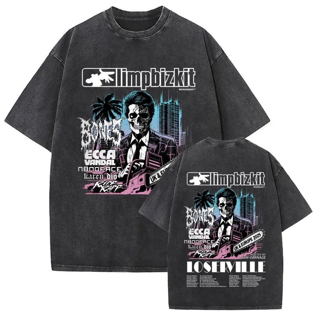 LIMP BIZKIT Faded Band T Shirt