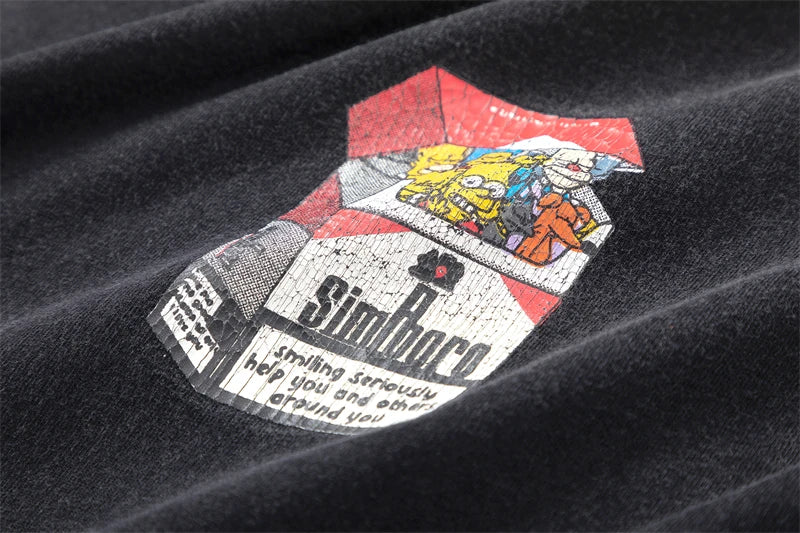 Cigarette Oversized T Shirt
