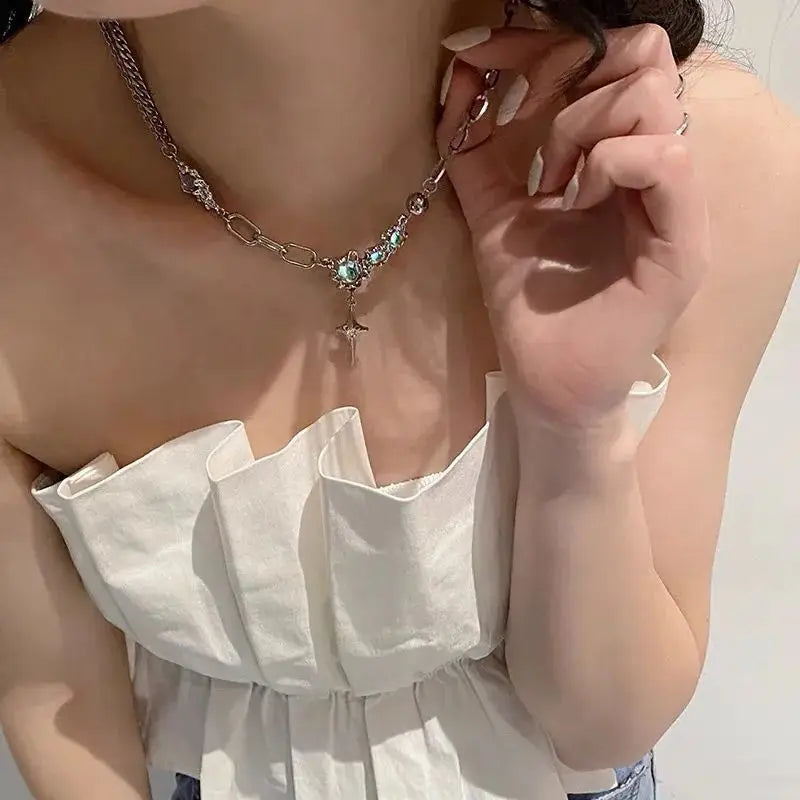 Multi Cross Necklace