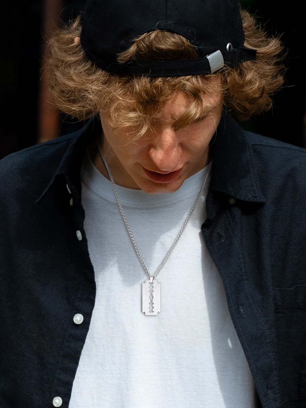 Blunt Blade Necklace