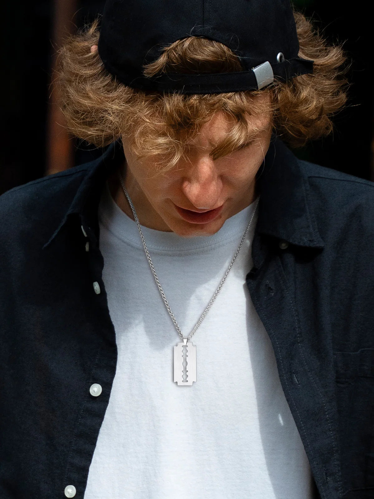 Blunt Blade Necklace