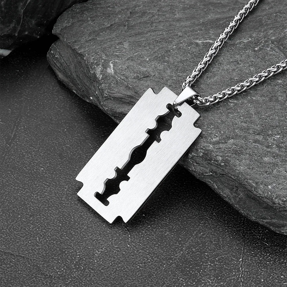 Blunt Blade Necklace