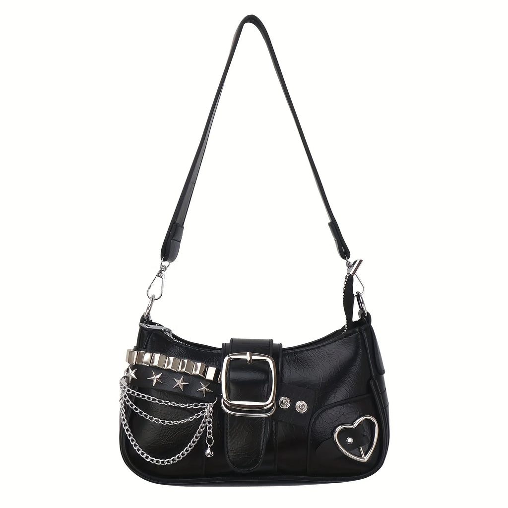 Heart n Chains Shoulder Bag