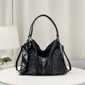 Leather Skull Bag