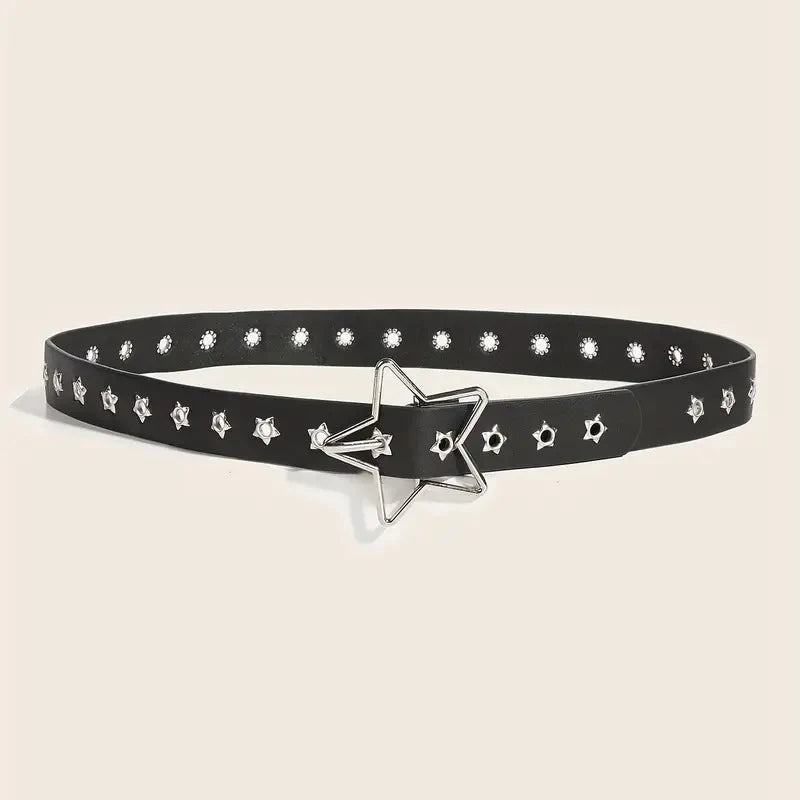Star Leather Belt