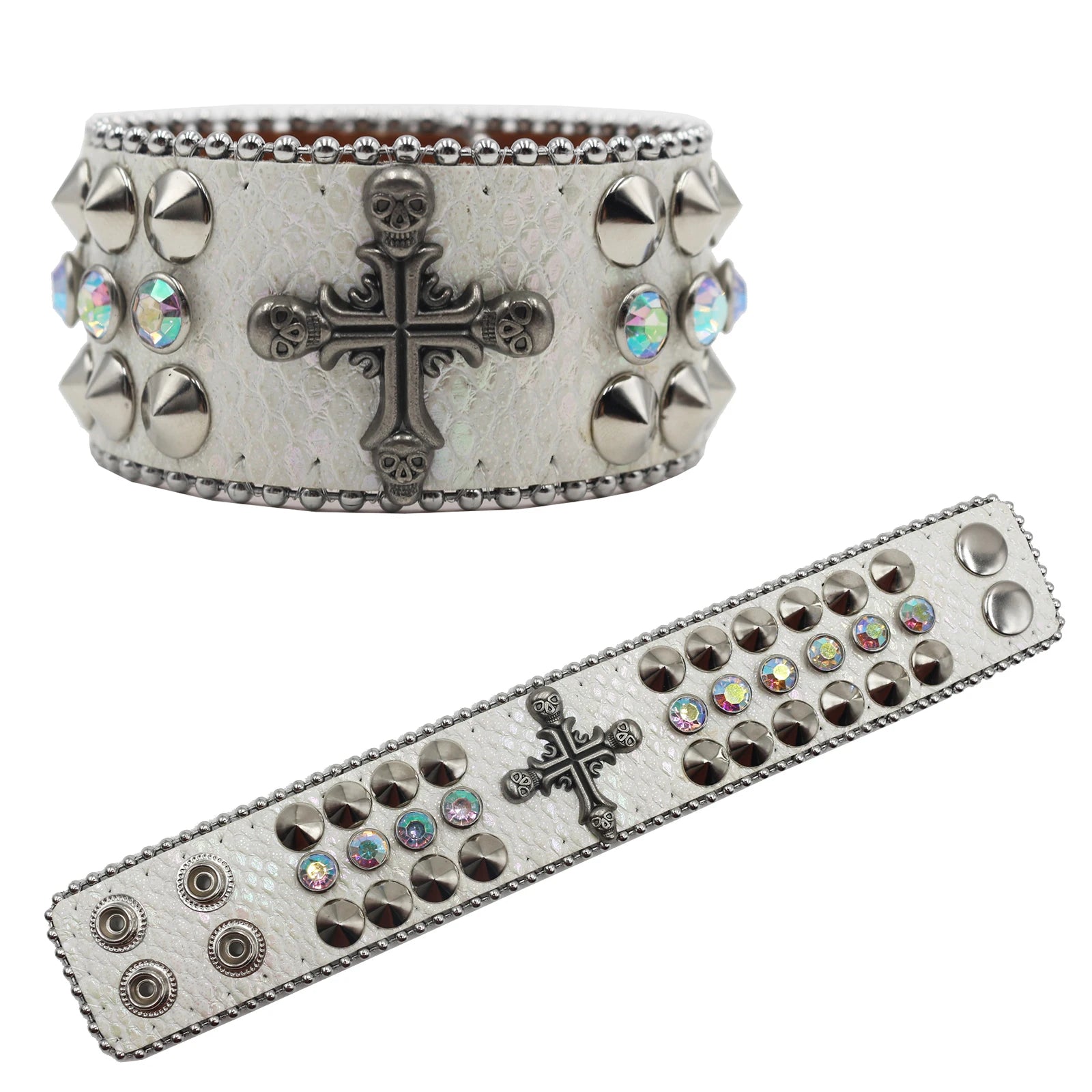 Rugged Leather Wristband
