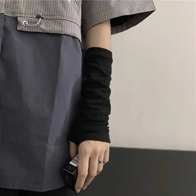 Striped Arm Gloves