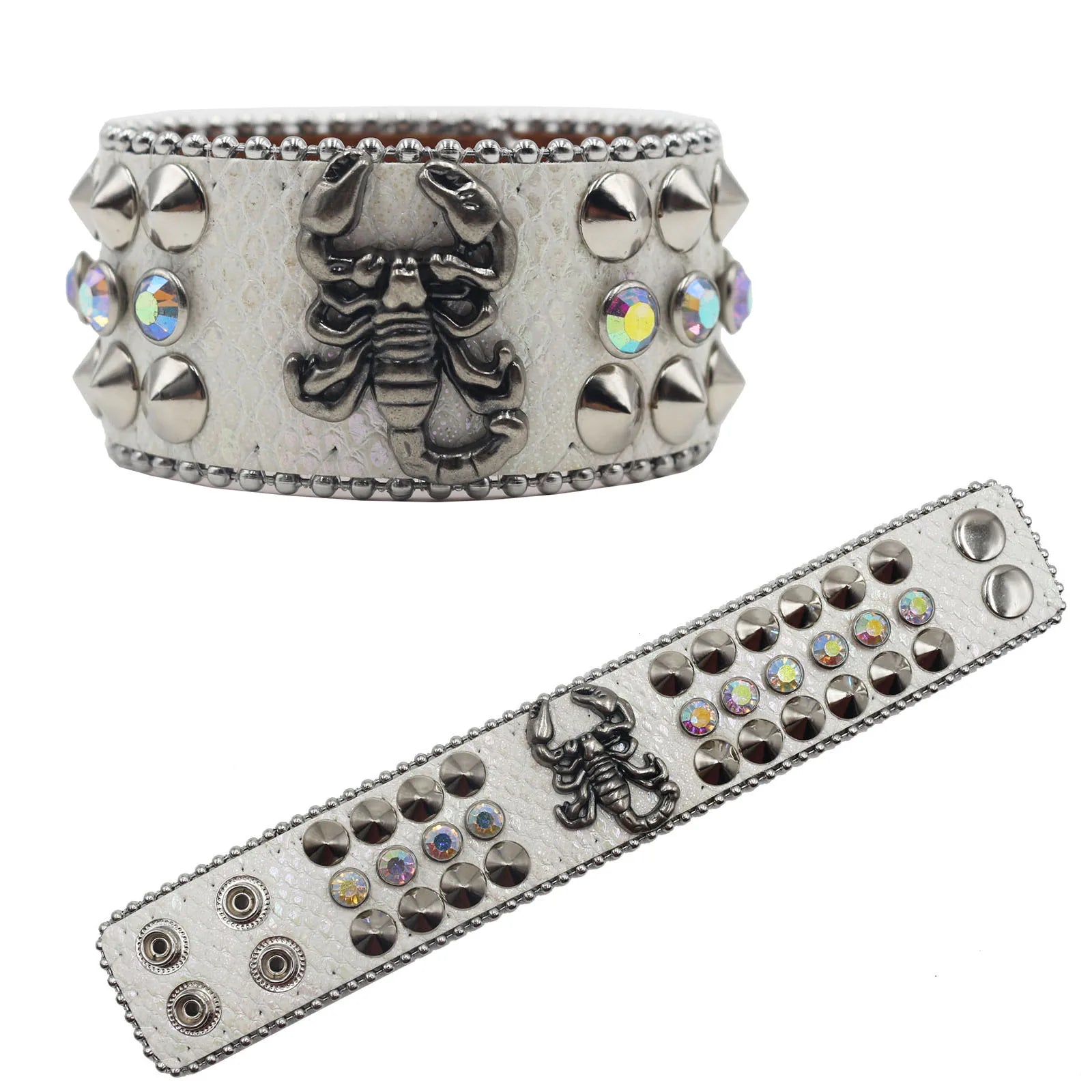 Rugged Leather Wristband