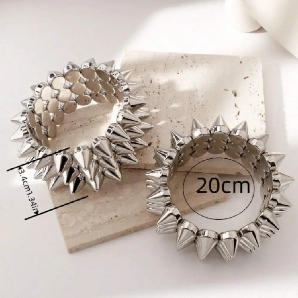 Chunky Spiked Bracelet