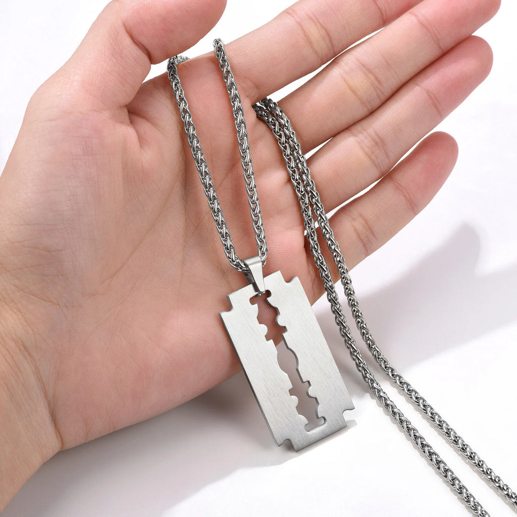 Blunt Blade Necklace