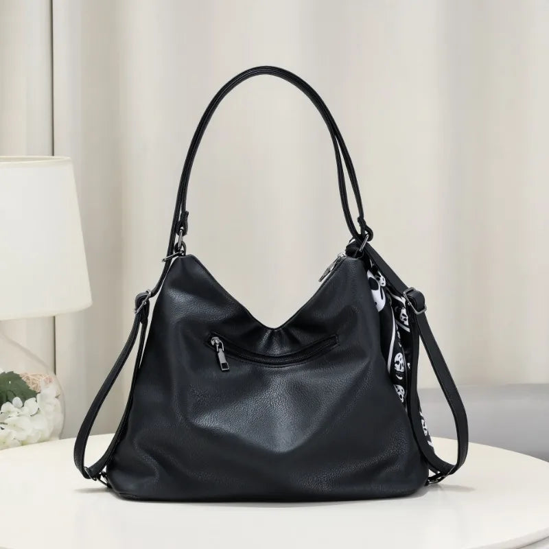 Leather Skull Bag