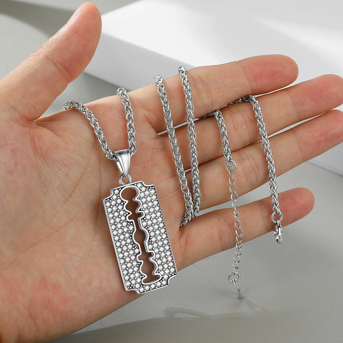 Blunt Blade Necklace