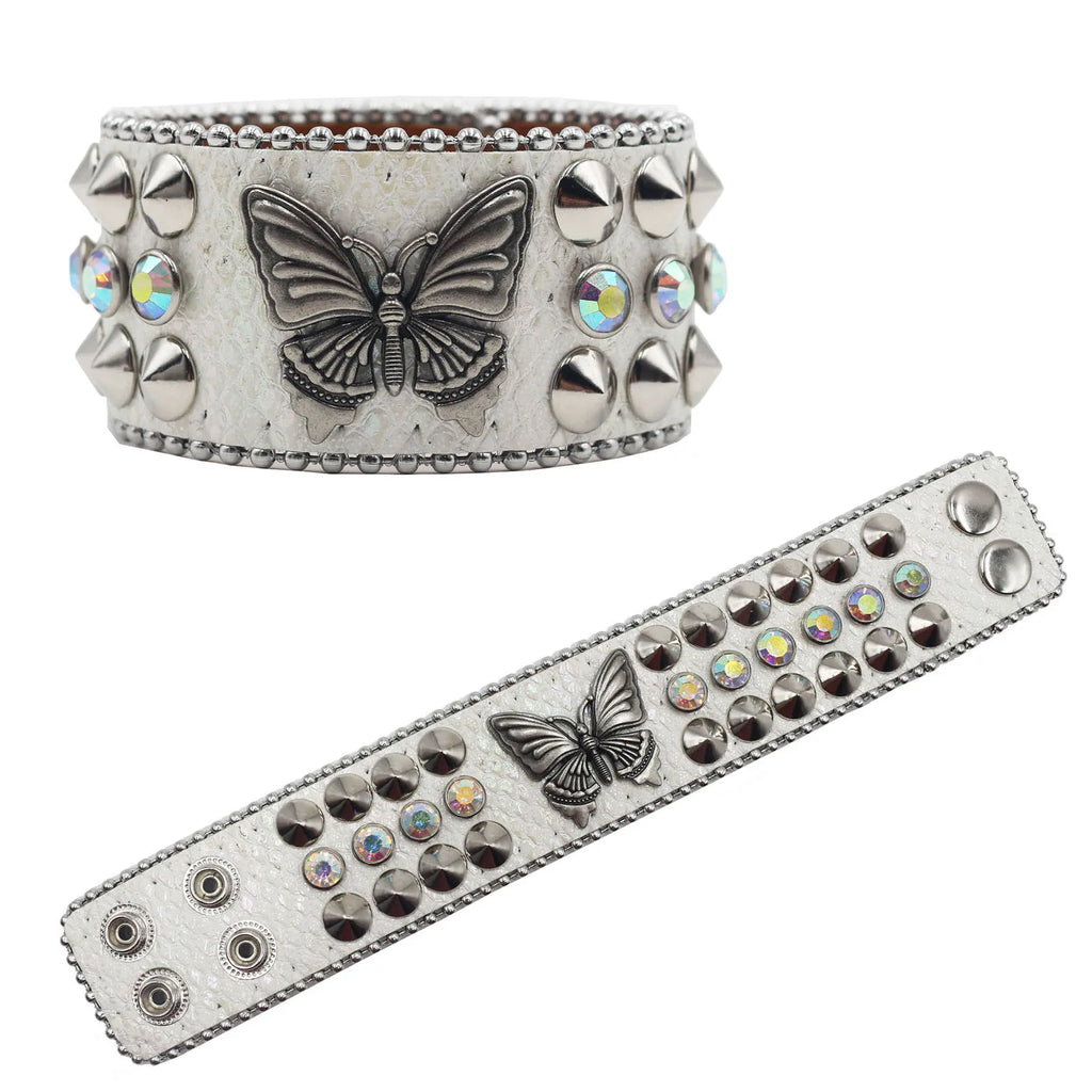 Rugged Leather Wristband