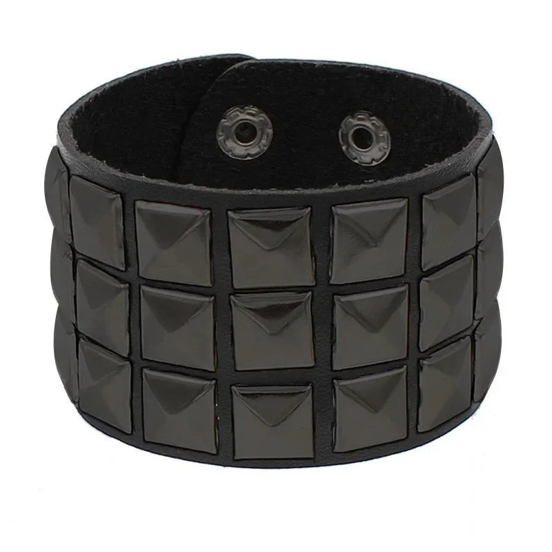 B*thcin Leather Bracelet