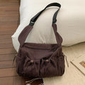 Simple Plaid Tote Bag