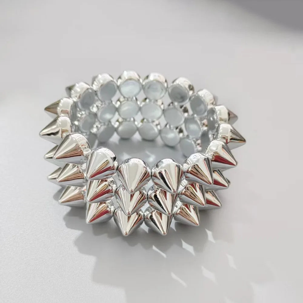 Chunky Spiked Bracelet