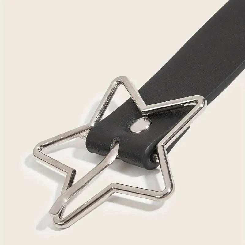 Star Leather Belt