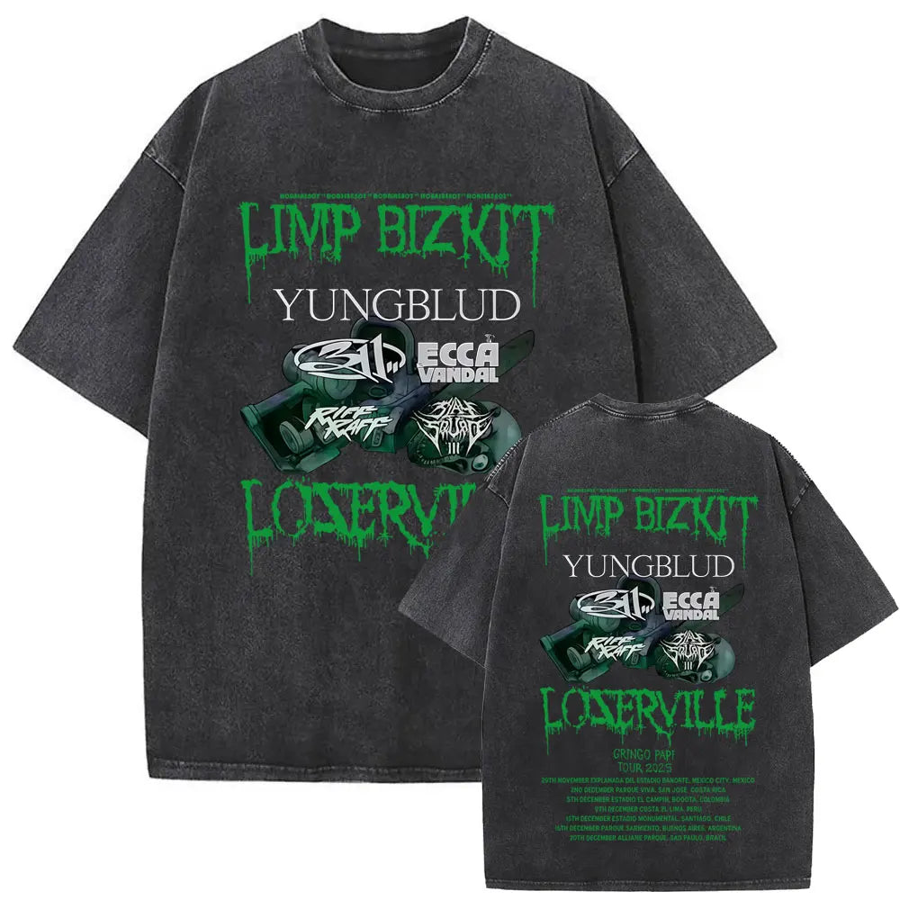LIMP BIZKIT Faded Band T Shirt