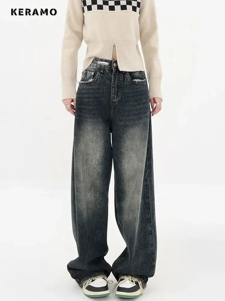 Faded Baggy Jeans