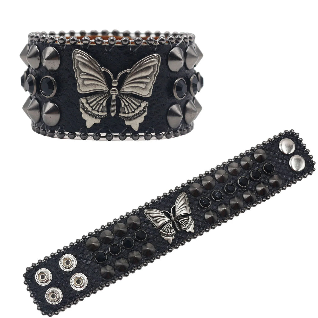 Rugged Leather Wristband
