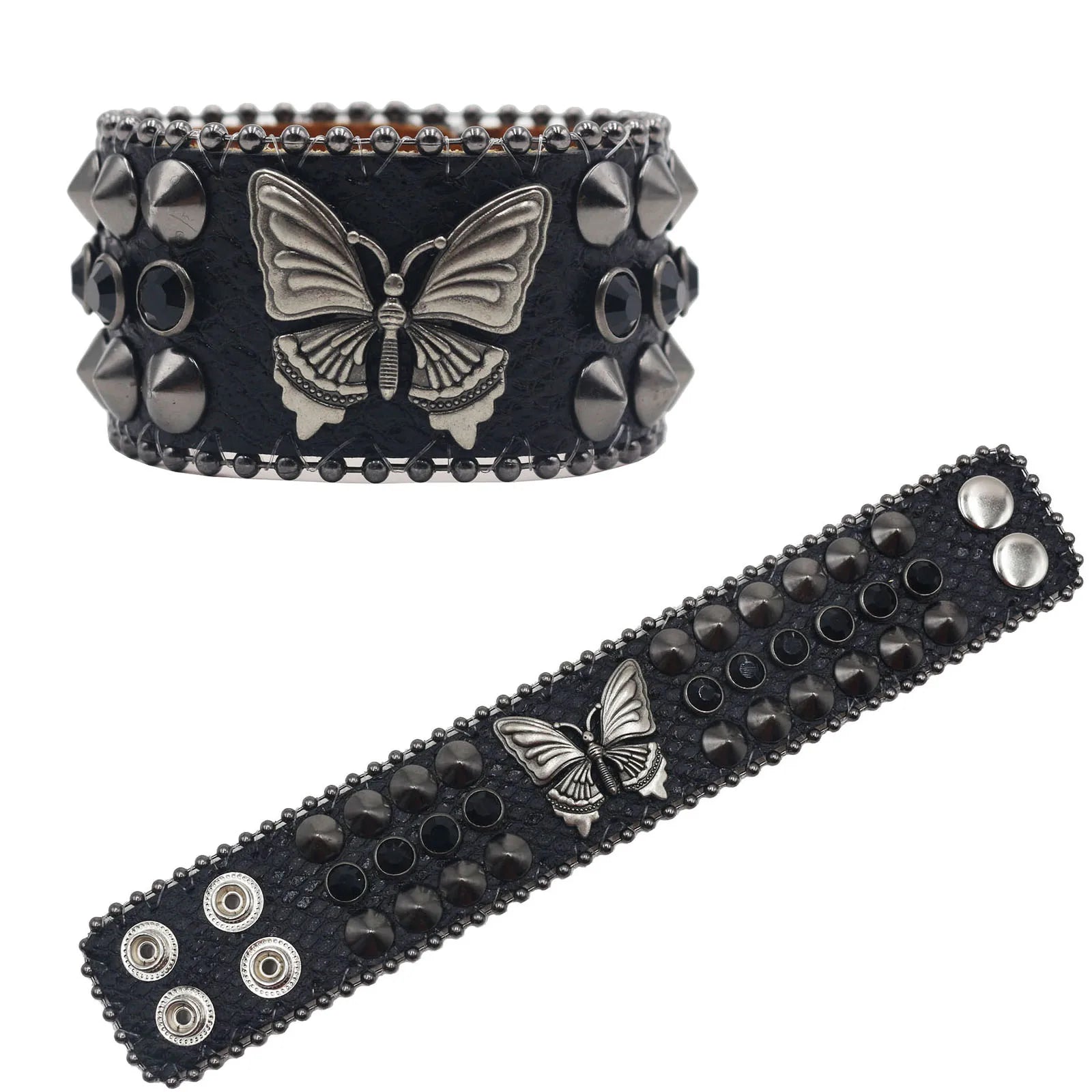 Rugged Leather Wristband