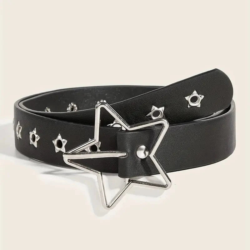 Star Leather Belt