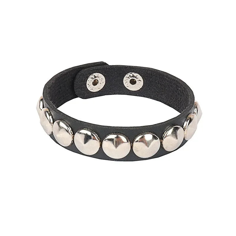 B*thcin Leather Bracelet