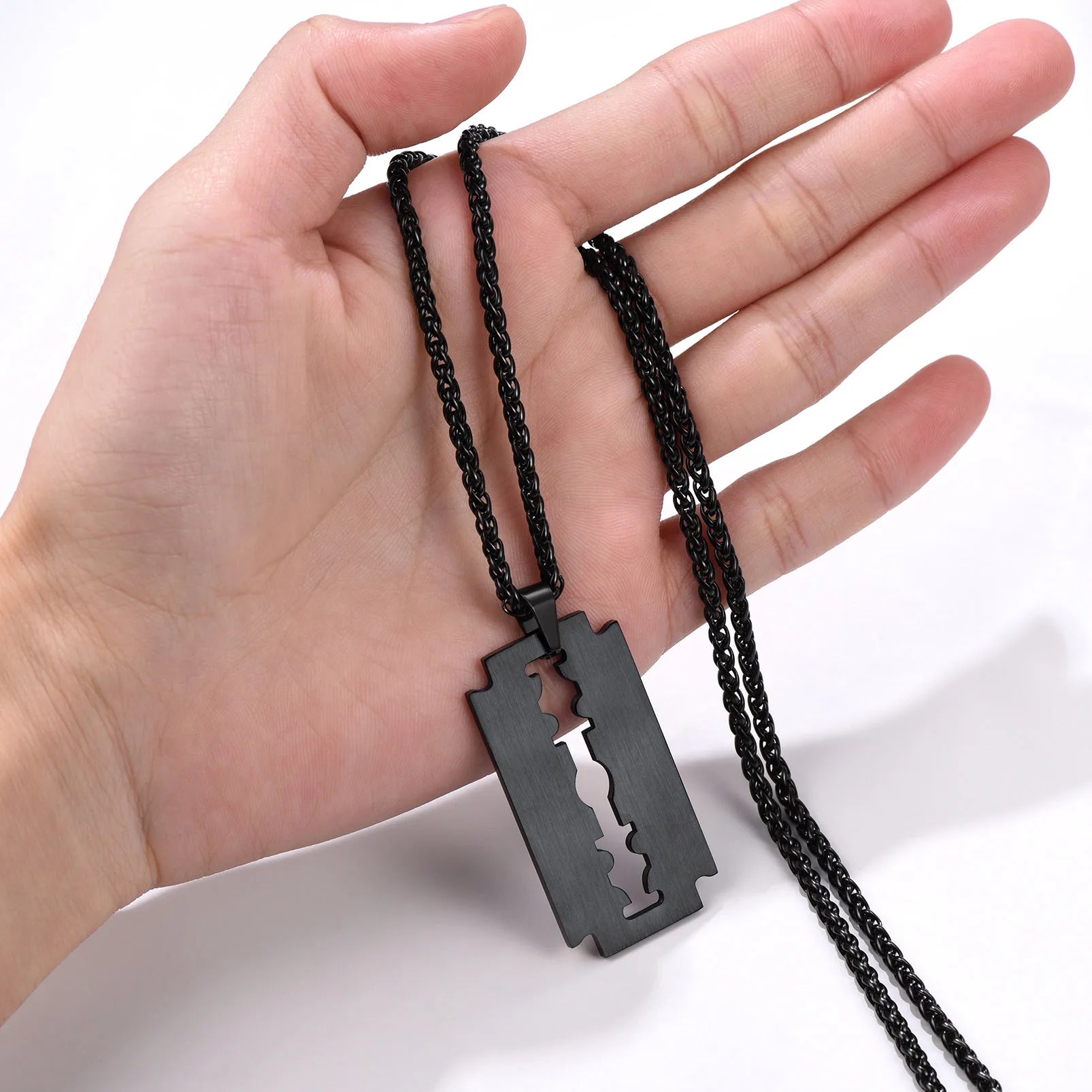 Blunt Blade Necklace