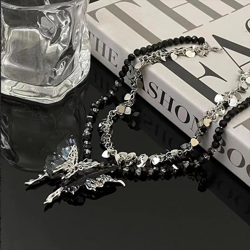 Double Butterfly necklace